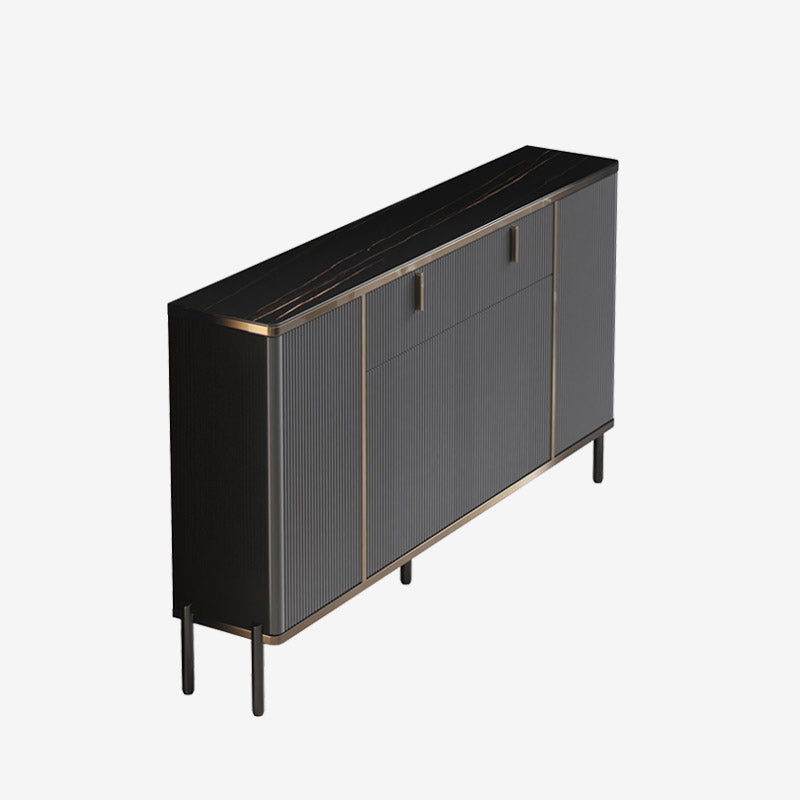 Glam Style Sideboard with Drawers and Storage Side Board for Dining Room