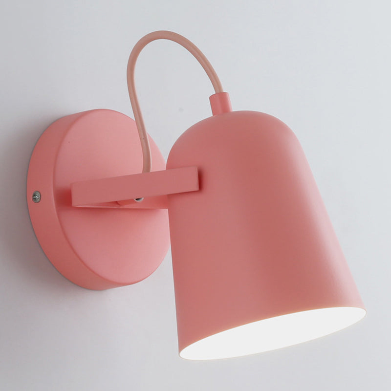 Modern Elongated Dome Shape Wall Sconce Lights Metal 1 Light Wall Light for Living Room
