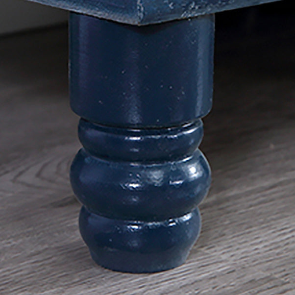 Mid-Century Modern Accent Cabinet with Solid Wood Turned Legs