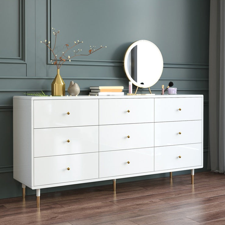 Modern & Contemporary Storage Cabinet Square Chest with Drawer