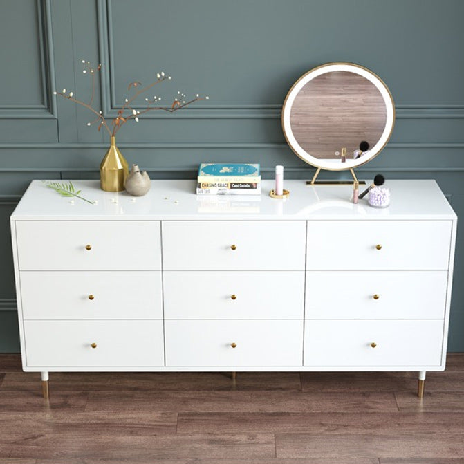 Modern & Contemporary Storage Cabinet Square Chest with Drawer