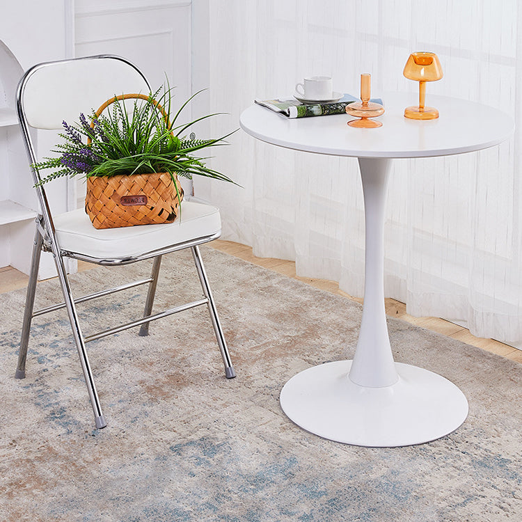 Round Dining Table Contemporary Dining Table with Tulip Base