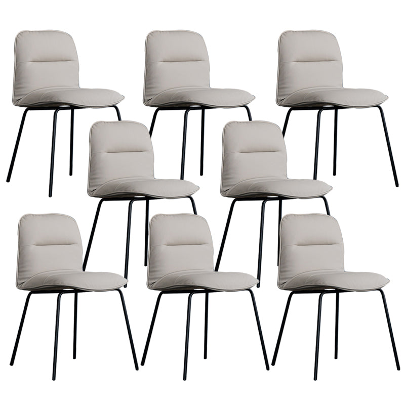 Parsons Dining Room Chair Industrial Upholstered Dining Side Chair