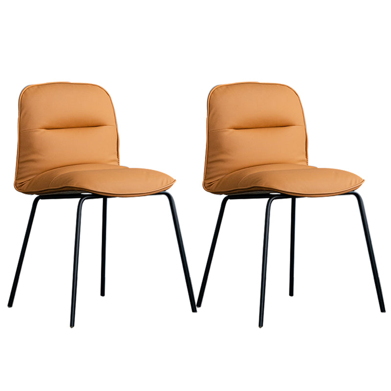 Parsons Dining Room Chair Industrial Upholstered Dining Side Chair