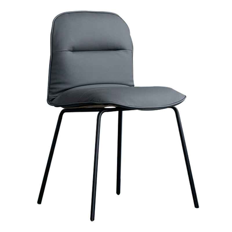 Parsons Dining Room Chair Industrial Upholstered Dining Side Chair