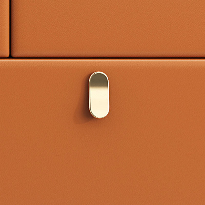 15.6-inch Width Glam Dresser Stone Storage Chest with 7 Drawers