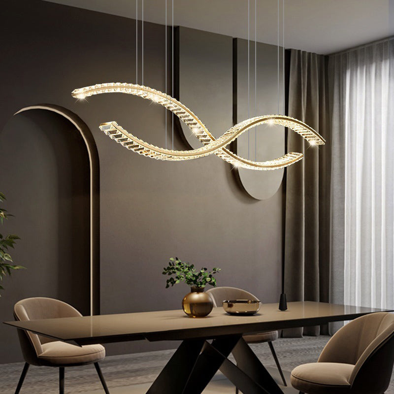 Hanging Ceiling Lights Modern Crystal Hanging Light Fixtures for Dining Room