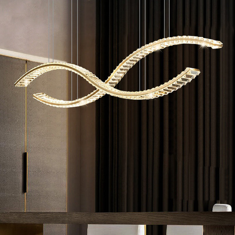 Hanging Ceiling Lights Modern Crystal Hanging Light Fixtures for Dining Room