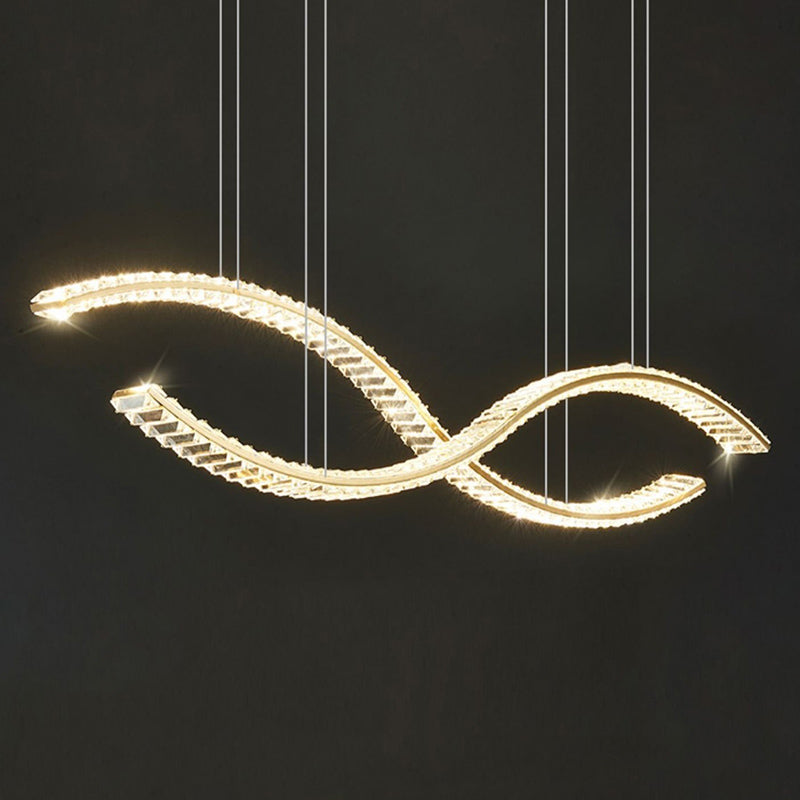 Hanging Ceiling Lights Modern Crystal Hanging Light Fixtures for Dining Room