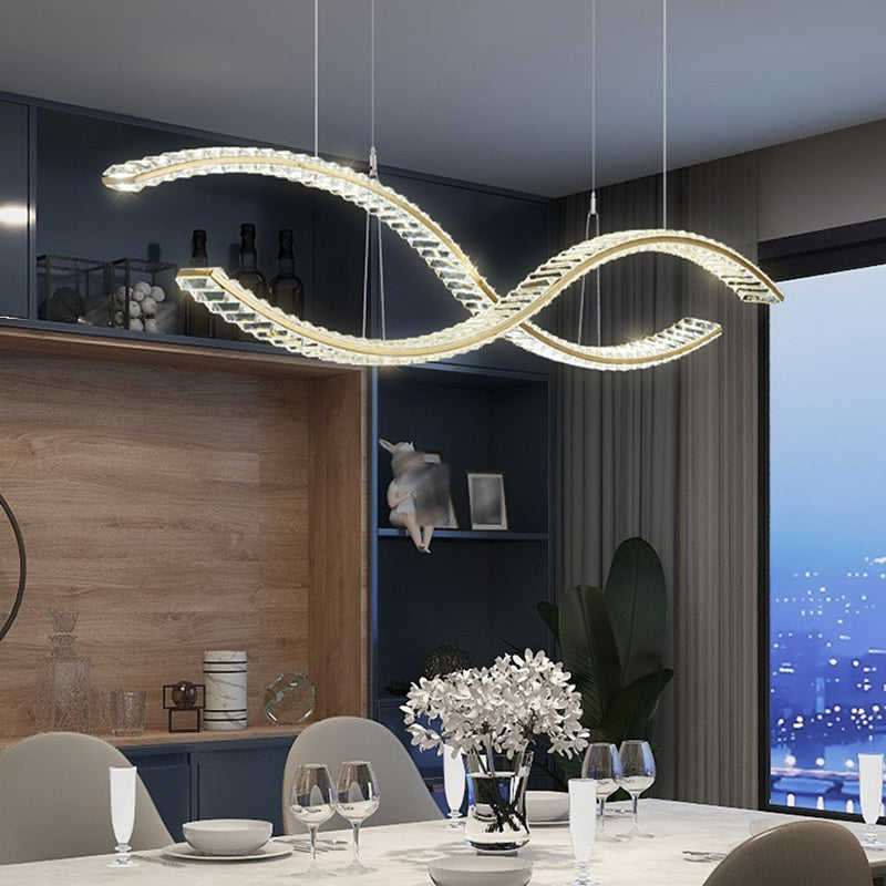 Hanging Ceiling Lights Modern Crystal Hanging Light Fixtures for Dining Room