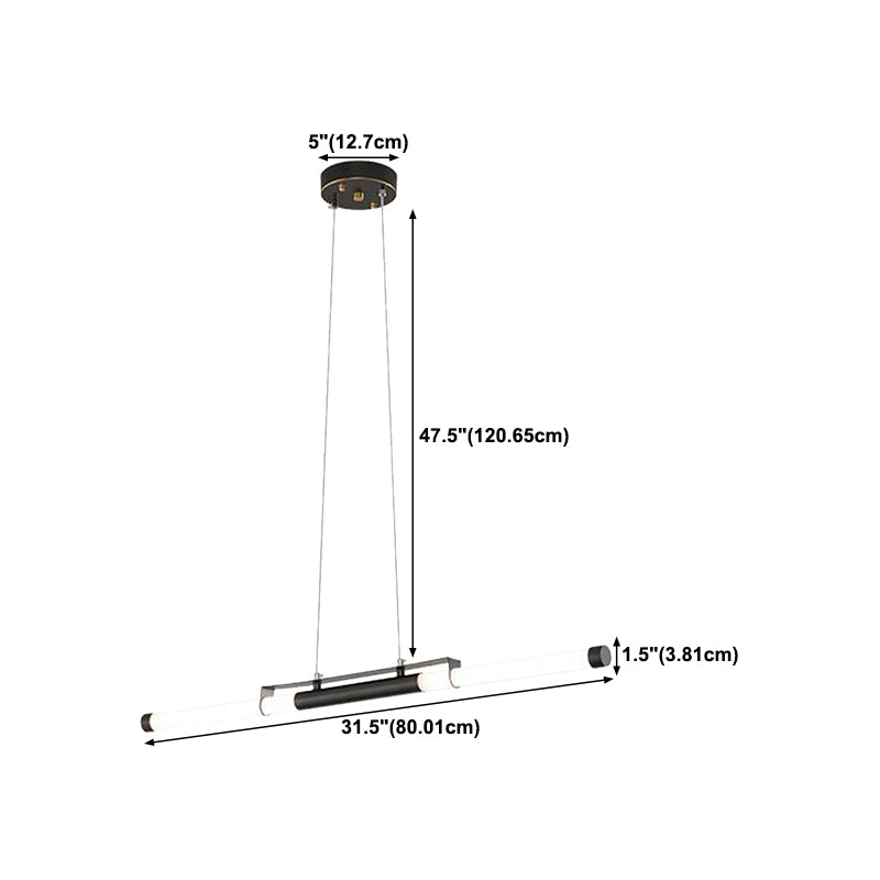 2 Light Hanging Ceiling Lights Modern Hanging Light Fixtures for Living Room