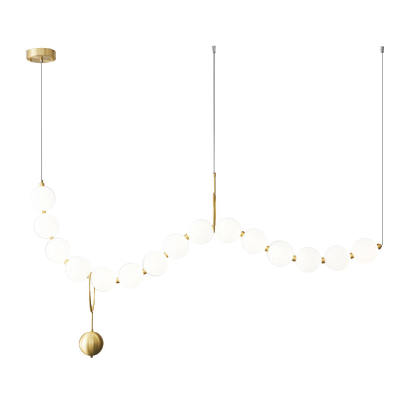 1 Light Unique Shape Hanging Ceiling Lights Modern Hanging Light Fixtures for Living Room