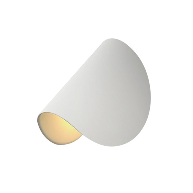 Modern Simple Iron Wall Light Arc Shape LED Rotatable Wall Lamp for Living Room