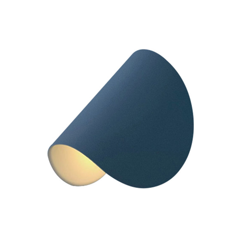 Modern Simple Iron Wall Light Arc Shape LED Rotatable Wall Lamp for Living Room