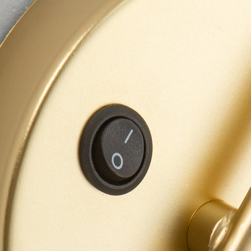 Nordic Style Metal Wall Light Cylinder 13.5" High Reading Wall Sconce for Bedroom