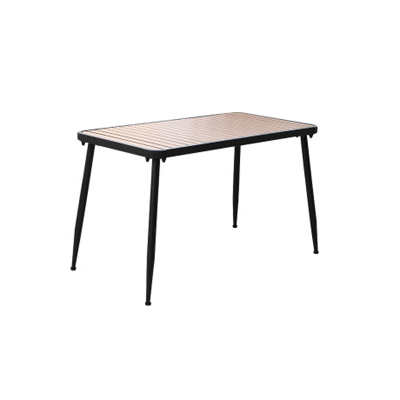 Contemporary Rectangle Table Set 1/2/3/5/7 Pieces Dining Set for Restaurant