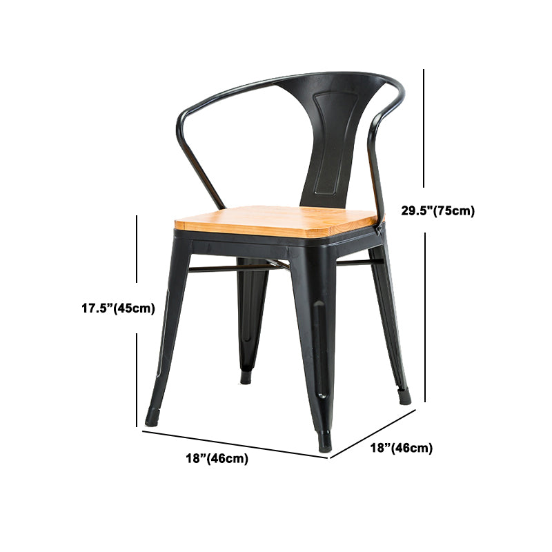Industrial Rectangle Table Set 1/2/3 Pieces Dining Set for Restaurant