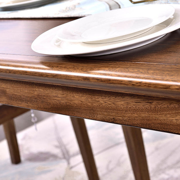 Traditional Rectangle Table Set 1/2/5 Pieces Dining Set for Home