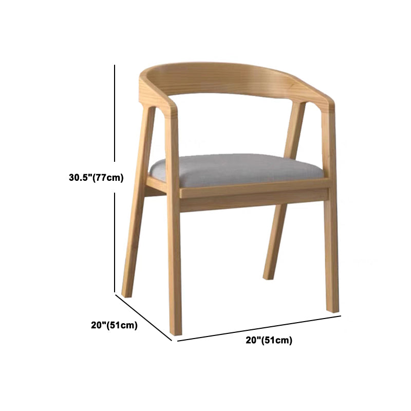 Modern 1/2/9 Pieces Rectangle Dining Set Solid Wood Top Dining Table with Chairs