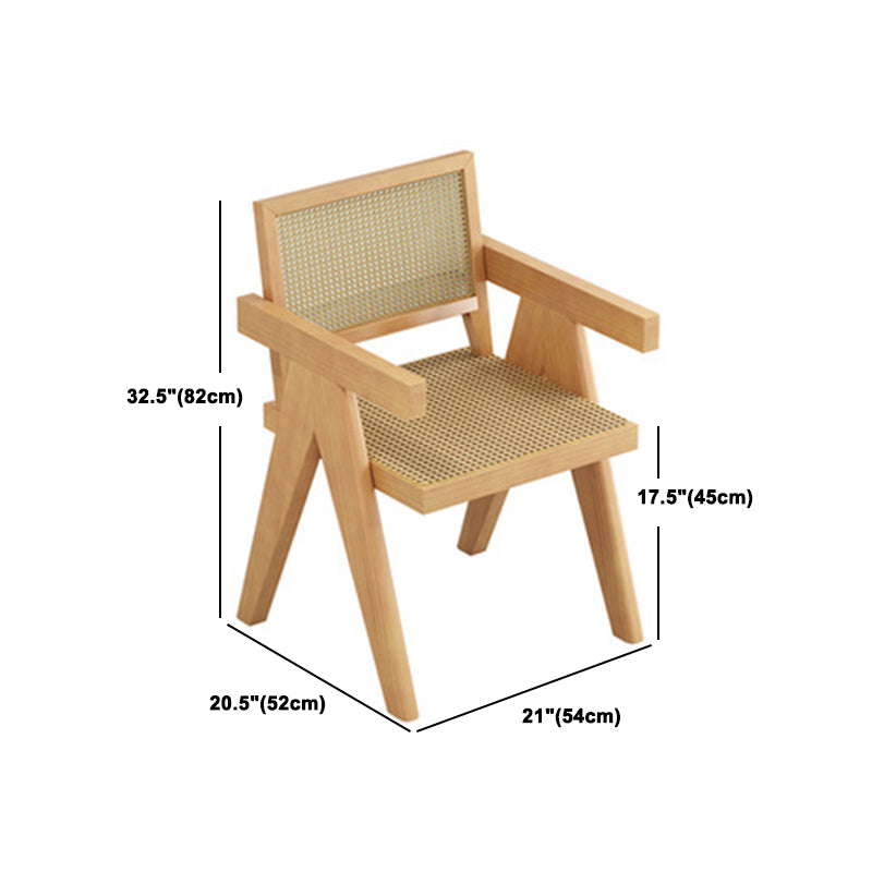 Modern 1/2/5/7 Pieces Rectangle Dining Set Solid Wood Top Dining Table with Chairs