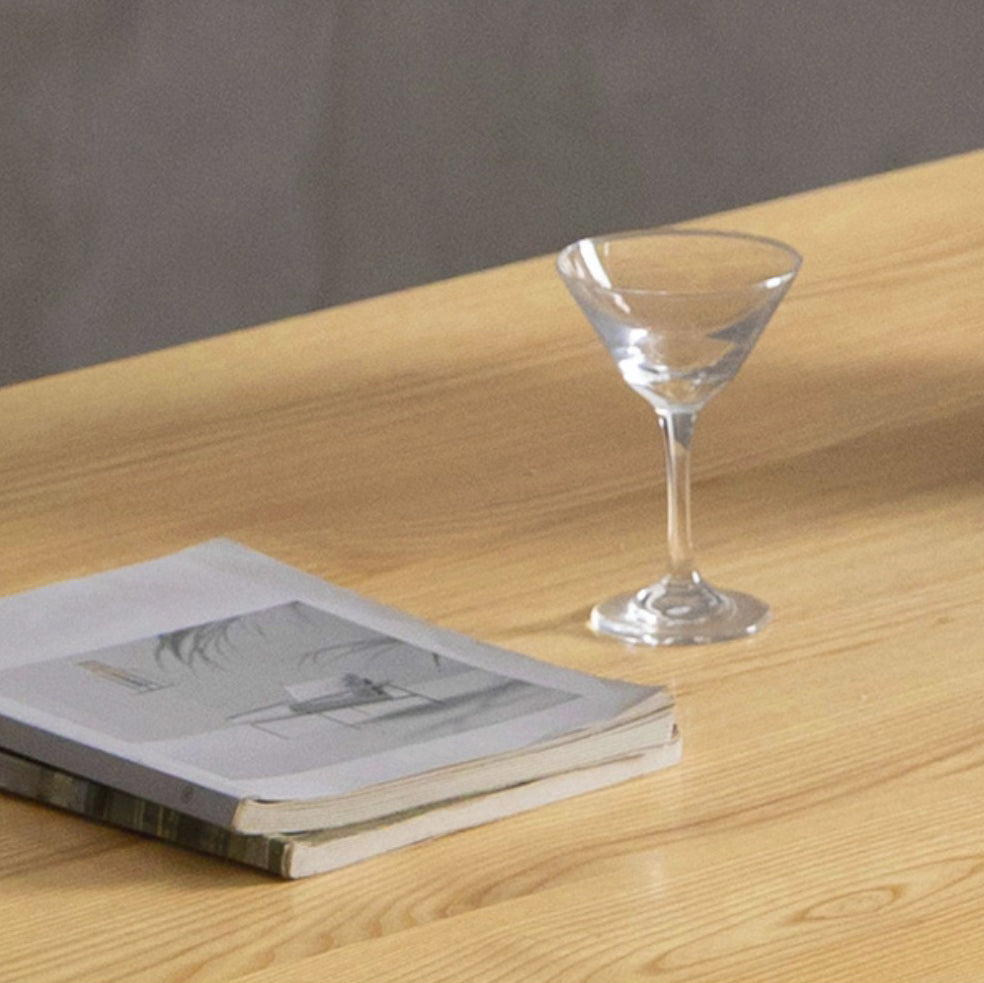 Modern 1/2/3/4 Pieces Rectangle Dining Set Solid Wood Top Dining Table with Chairs