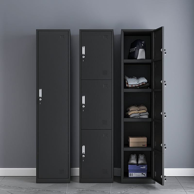 Contemporary Steel Wardrobe Armoire Hinged Wardrobe Cabinet for Bedroom