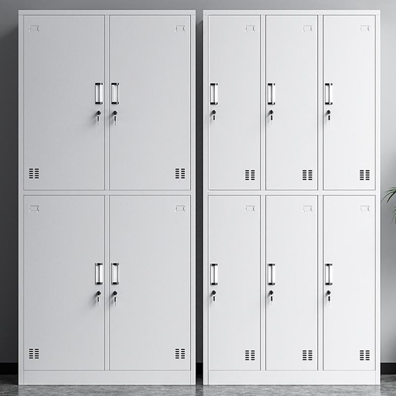 Contemporary Wardrobe Steel Bedroom Wardrobe Closet with Lock