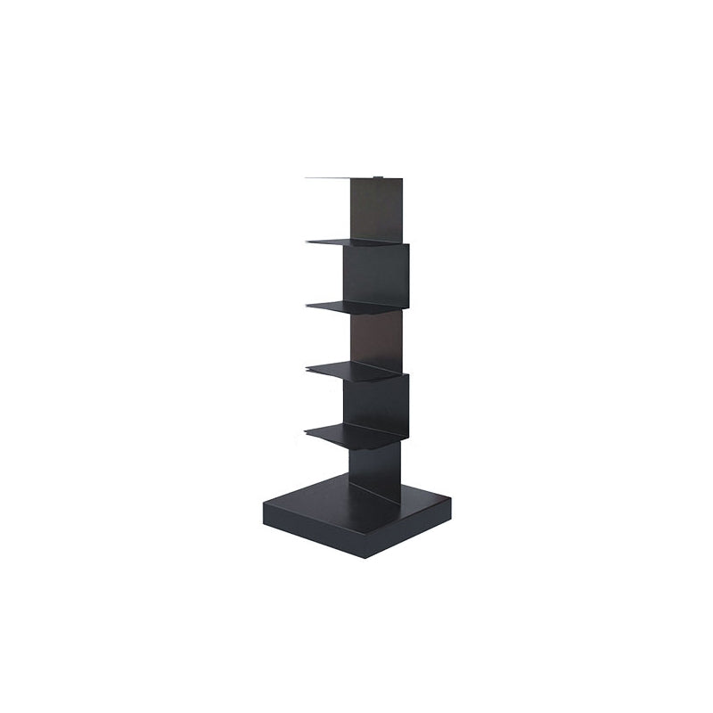 13.8" Wide Book Shelf Stainless Steel Shelf Bookcase Stackable Vertical