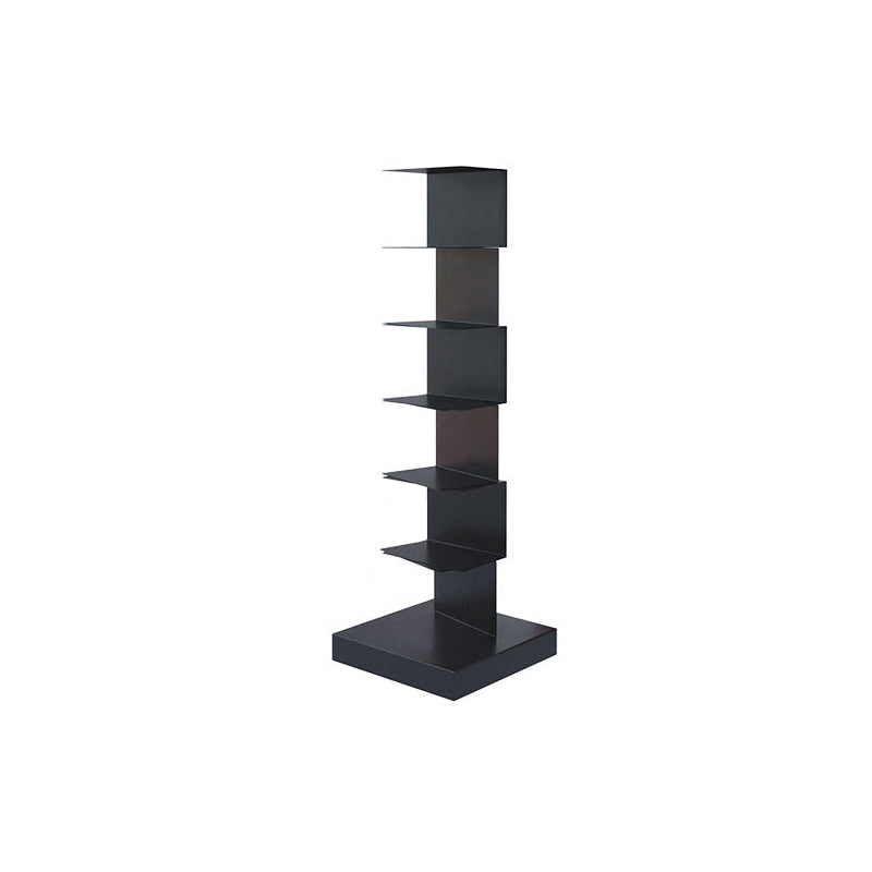 13.8" Wide Book Shelf Stainless Steel Shelf Bookcase Stackable Vertical