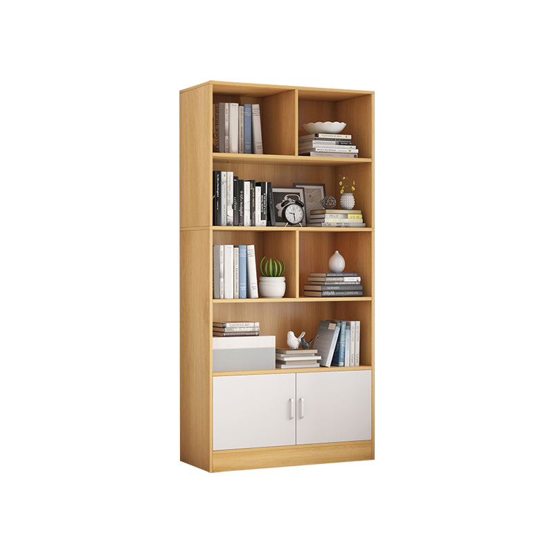9.45" Wide Matte Finish Bookshelf Wood Standard Shelf Bookcase for Bedroom