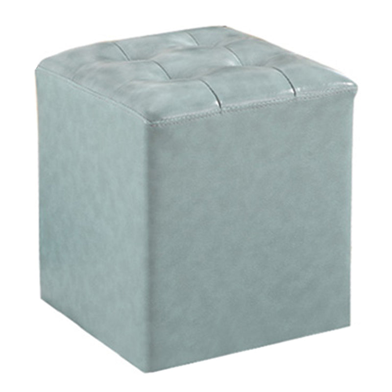 Wine Red Modern Pouf Water Resistant Round Pouf for Drawing Room