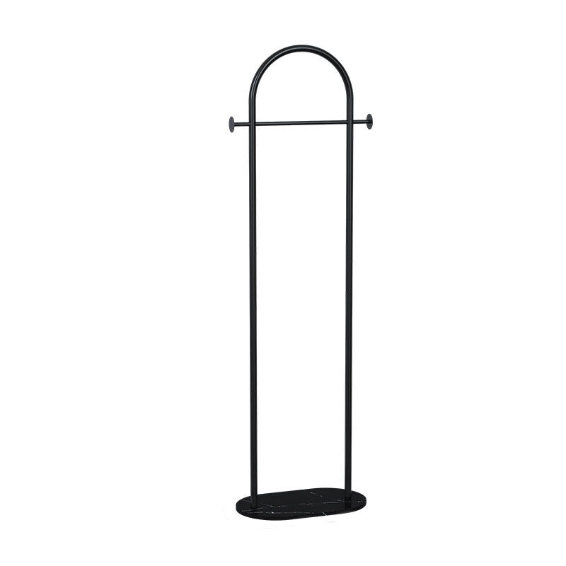 Glam Metallic Coat Hanger U-Shape Free Standing Coat Rack for Bedroom