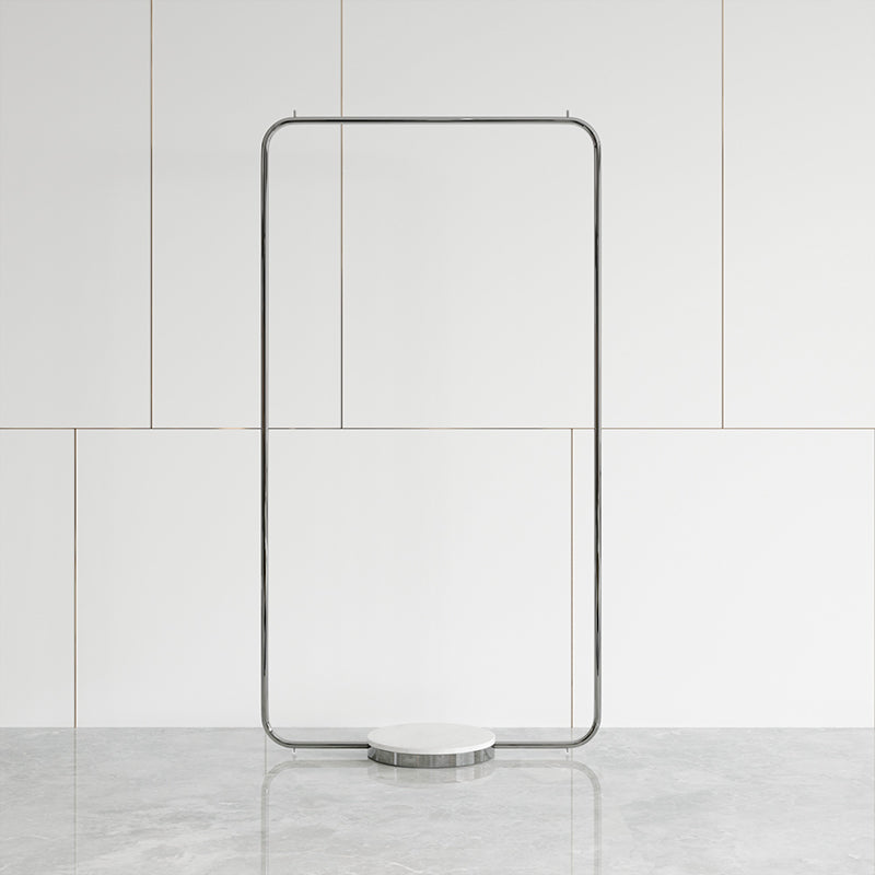 Leisure Metal Hall Tree Solid Color Stainless Steel Coat Rack