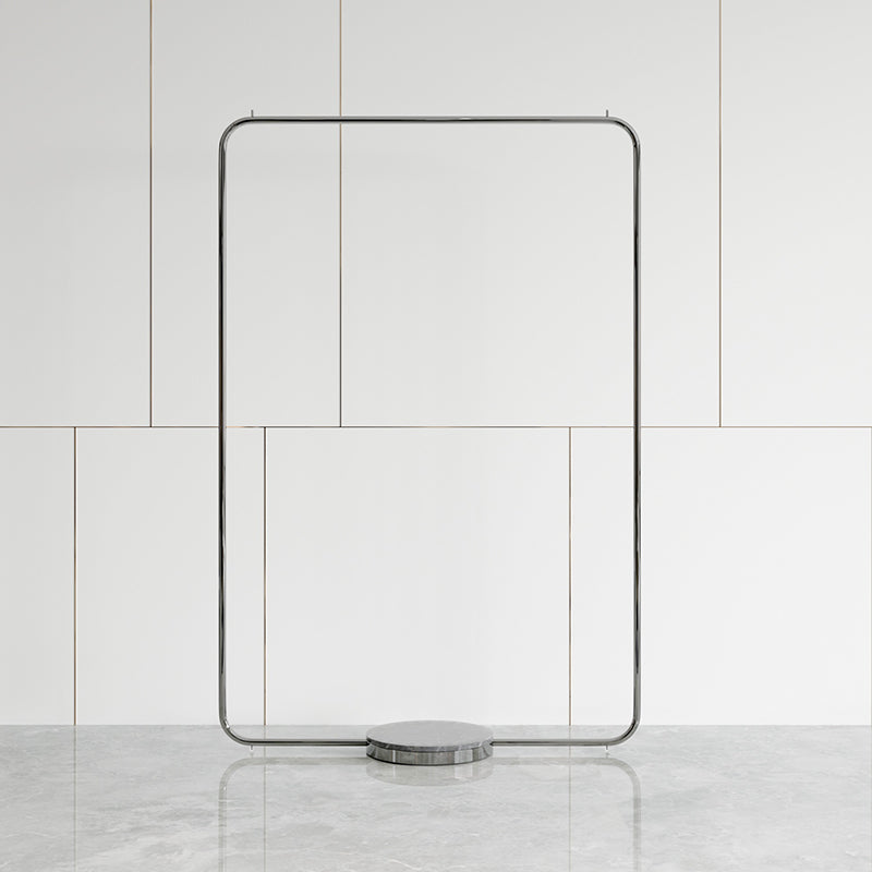 Leisure Metal Hall Tree Solid Color Stainless Steel Coat Rack