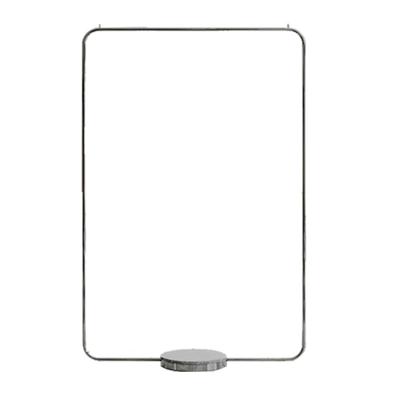 Leisure Metal Hall Tree Solid Color Stainless Steel Coat Rack