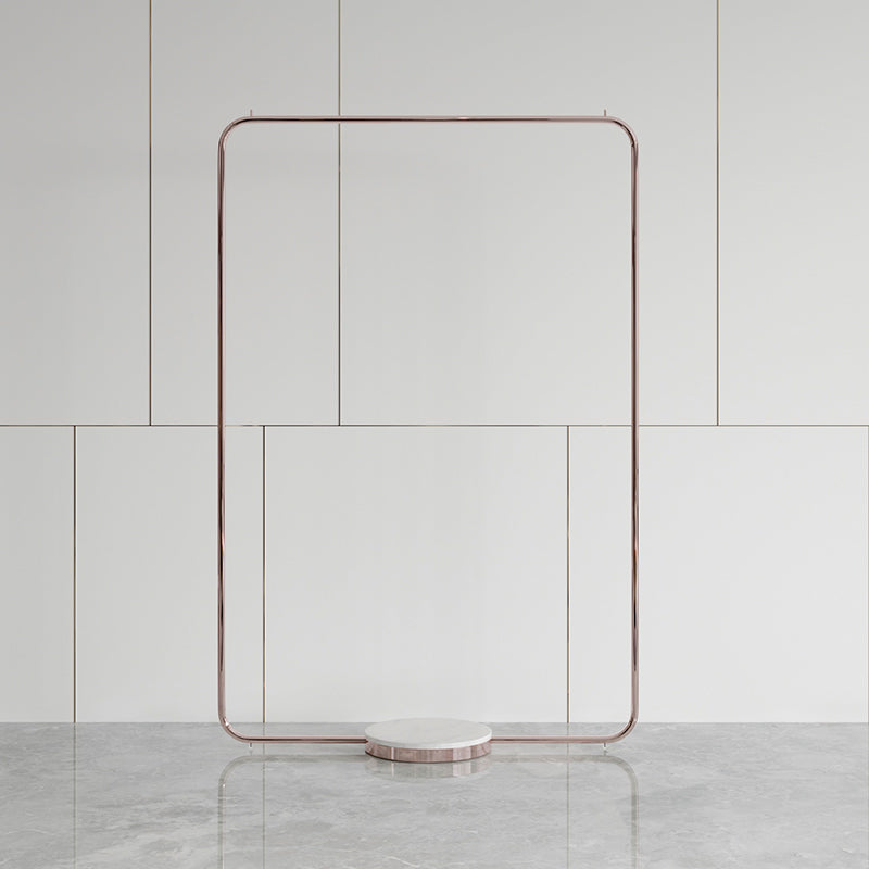 Leisure Metal Hall Tree Solid Color Stainless Steel Coat Rack