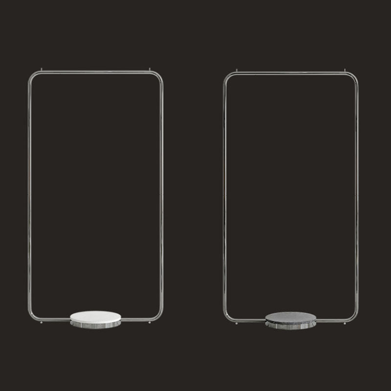 Leisure Metal Hall Tree Solid Color Stainless Steel Coat Rack