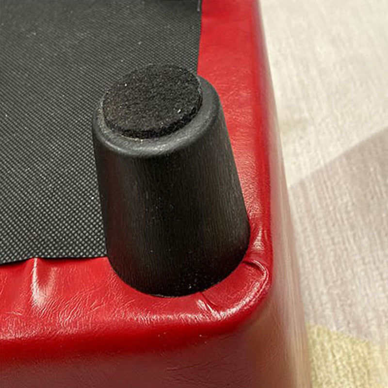 Modern Square Standard Faux Leather Solid Color Standard for Living Room