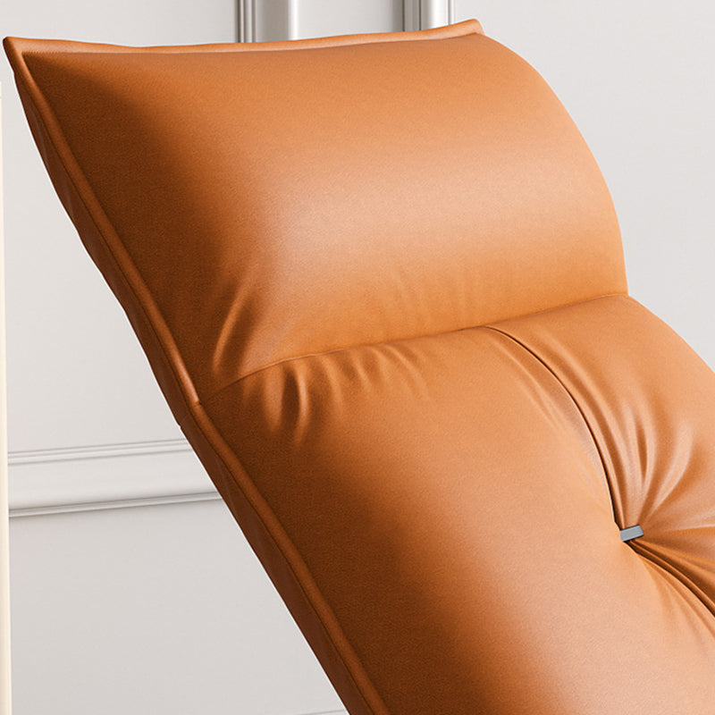 Modern Rocker Chair Metal Frame Doll Cotton Cushion Spindle Rocker Chair for Living Room