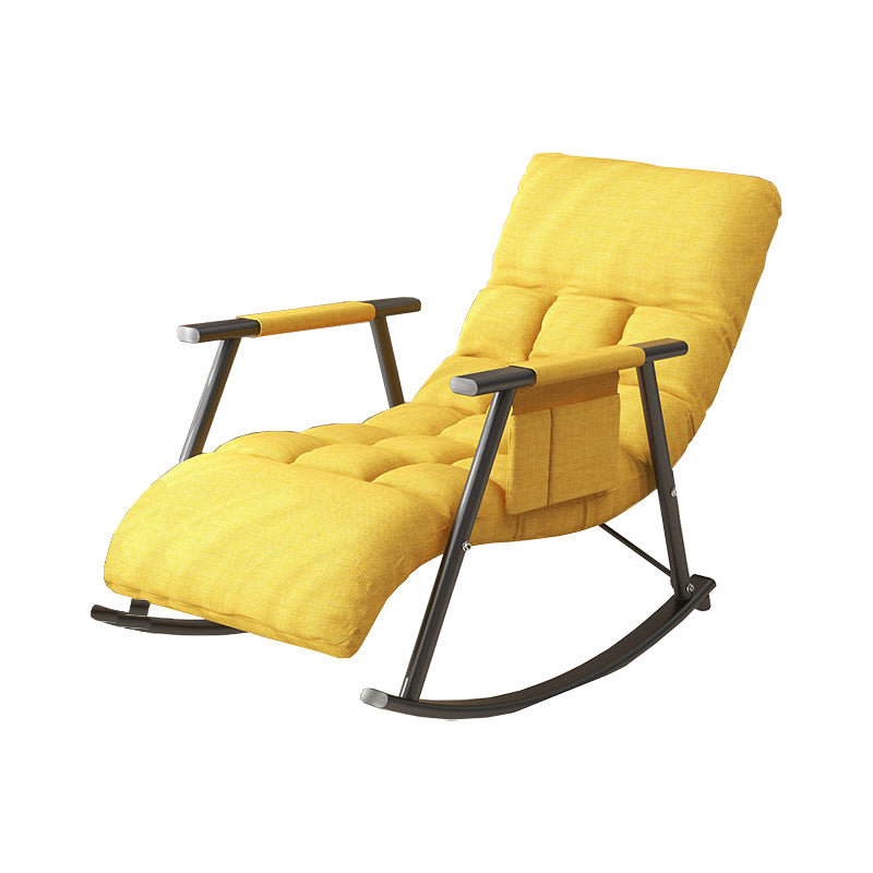 Modern Single Rocker Chair Simple Chair for Living Room and Bedroo
