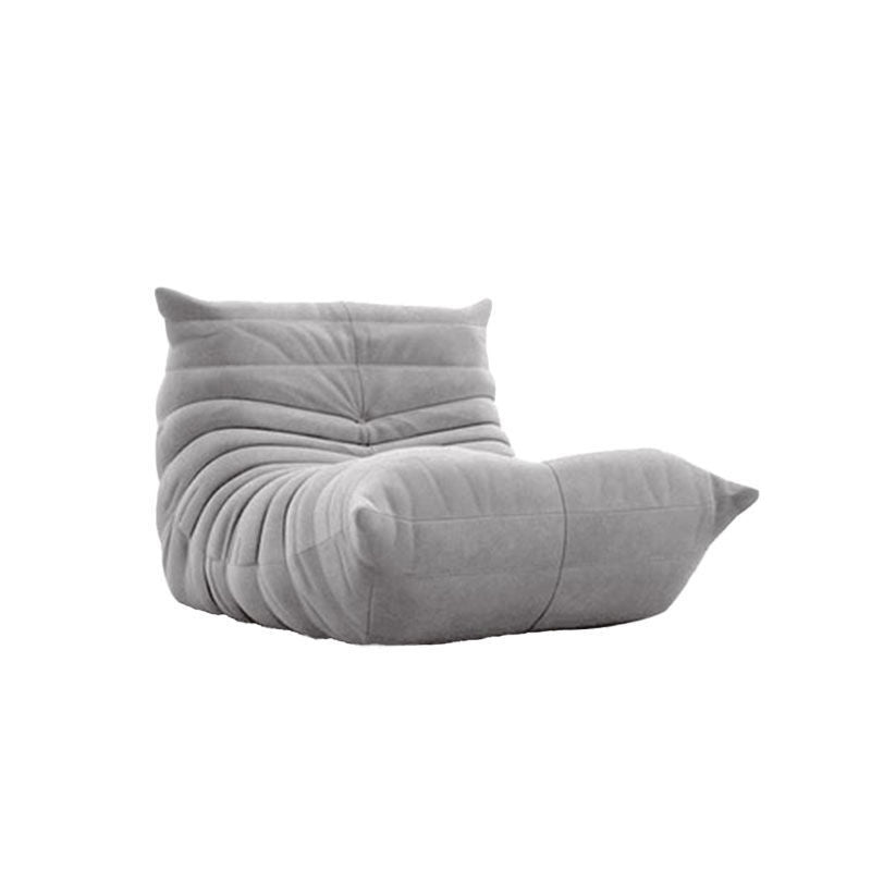 Armless Chair with Tufted Back 35.43" Wide Velvet Chair for Living Room