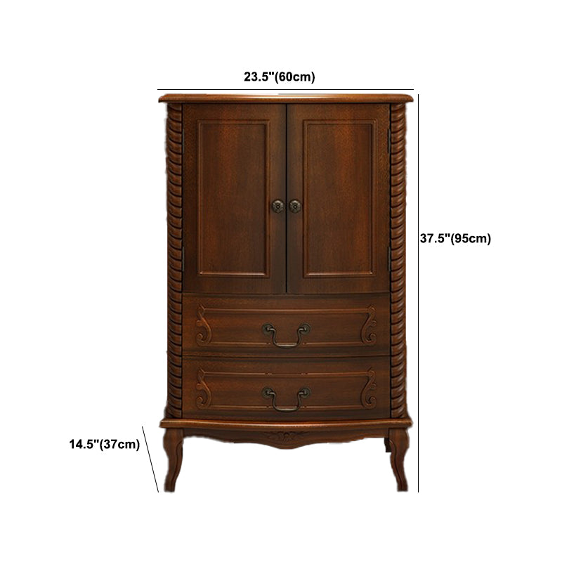 Traditional Dresser Solid Wood Storage Chest with 2/3/5 Drawers