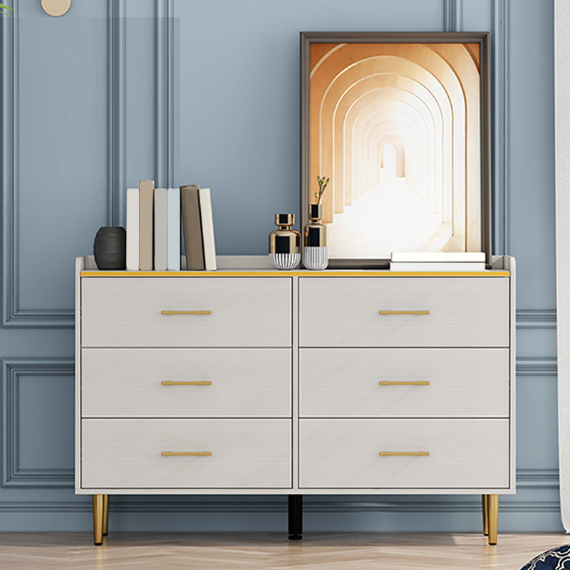 16.5-inch W Storage Chest Modern Storage Chest Dresser with 4/5/6 Drawers