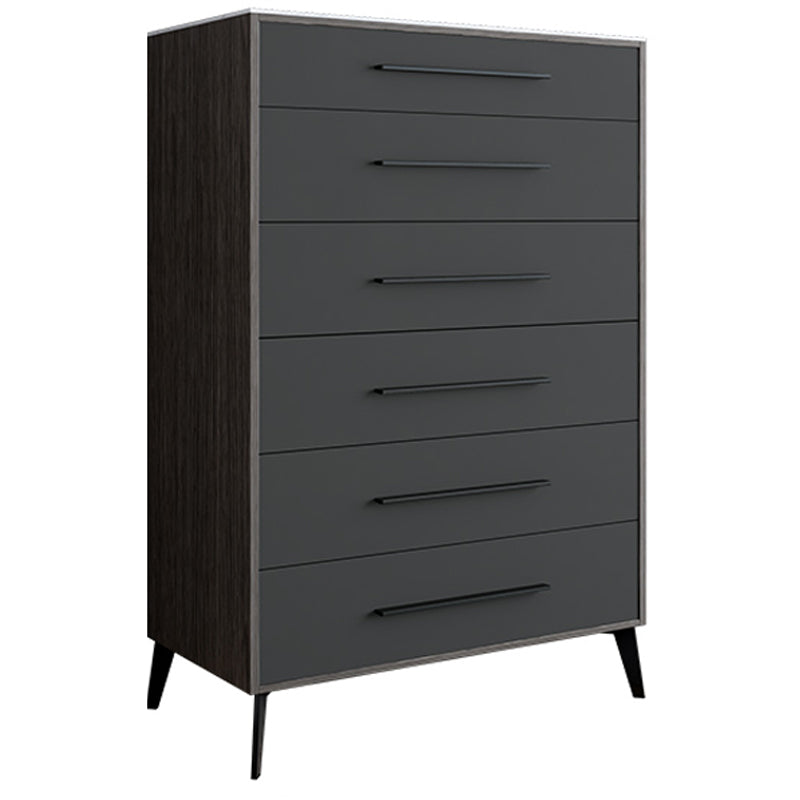 15.6-inch Width Storage Chest Ultra-Modern Dresser with 4/5/6 Drawers