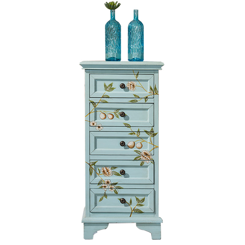 Solid Wood Dresser American Traditional Storage Chest with 5 / 7 Drawers