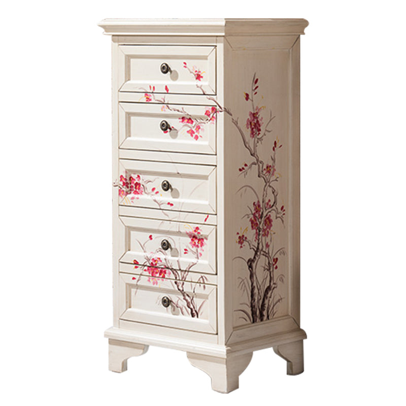 Solid Wood Dresser American Traditional Storage Chest with 5 / 7 Drawers