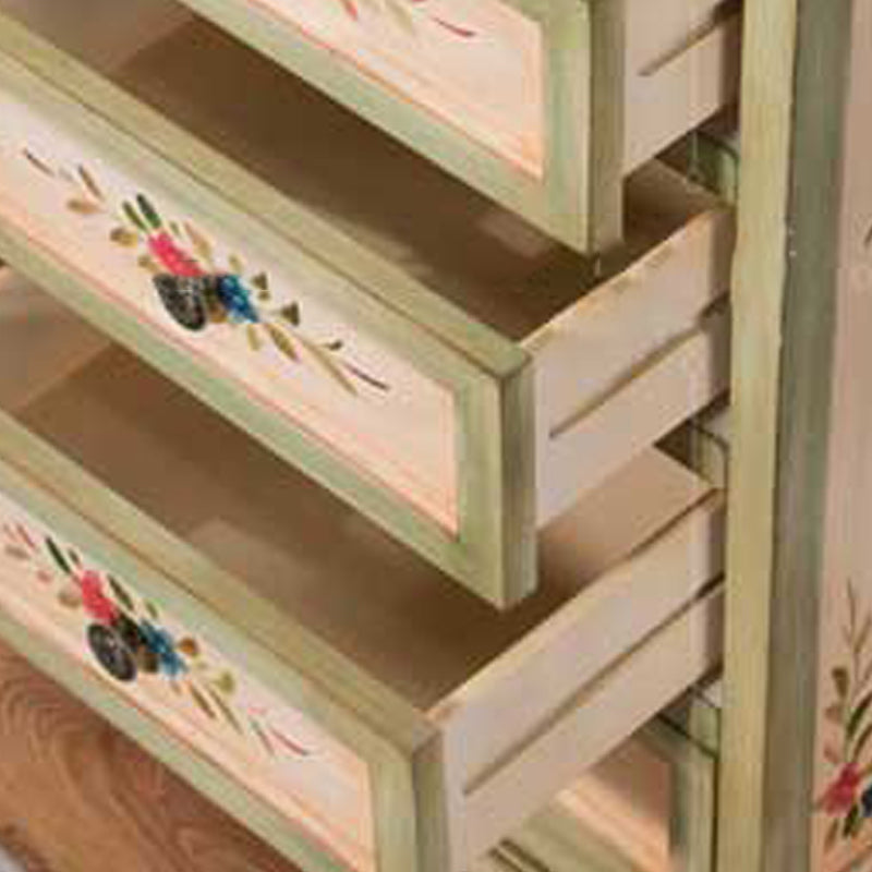 Solid Wood Dresser American Traditional Storage Chest with 5 / 7 Drawers