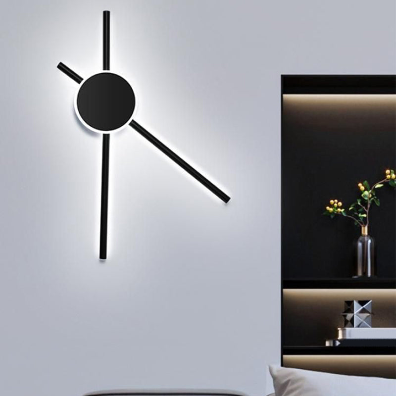 Strip Shape Wall Lamp Modern LED Wall Mount Lamp with Acrylic Shade for Aisle
