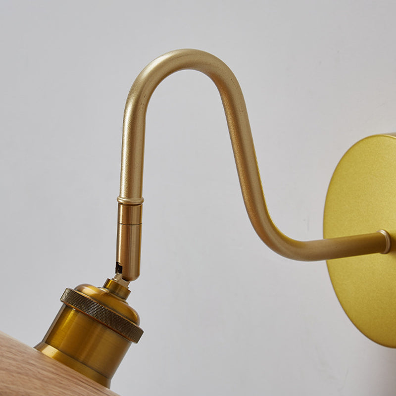 1 Light Hemisphere Shape Wall Light Sconce Modern Wall Light Fixture for Dining Room