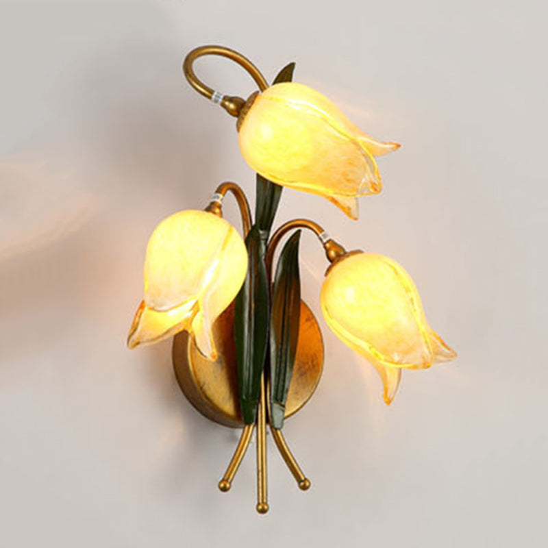 Modern Vanity Lighting Creative Glass Wall Light Sconce for Bathroom